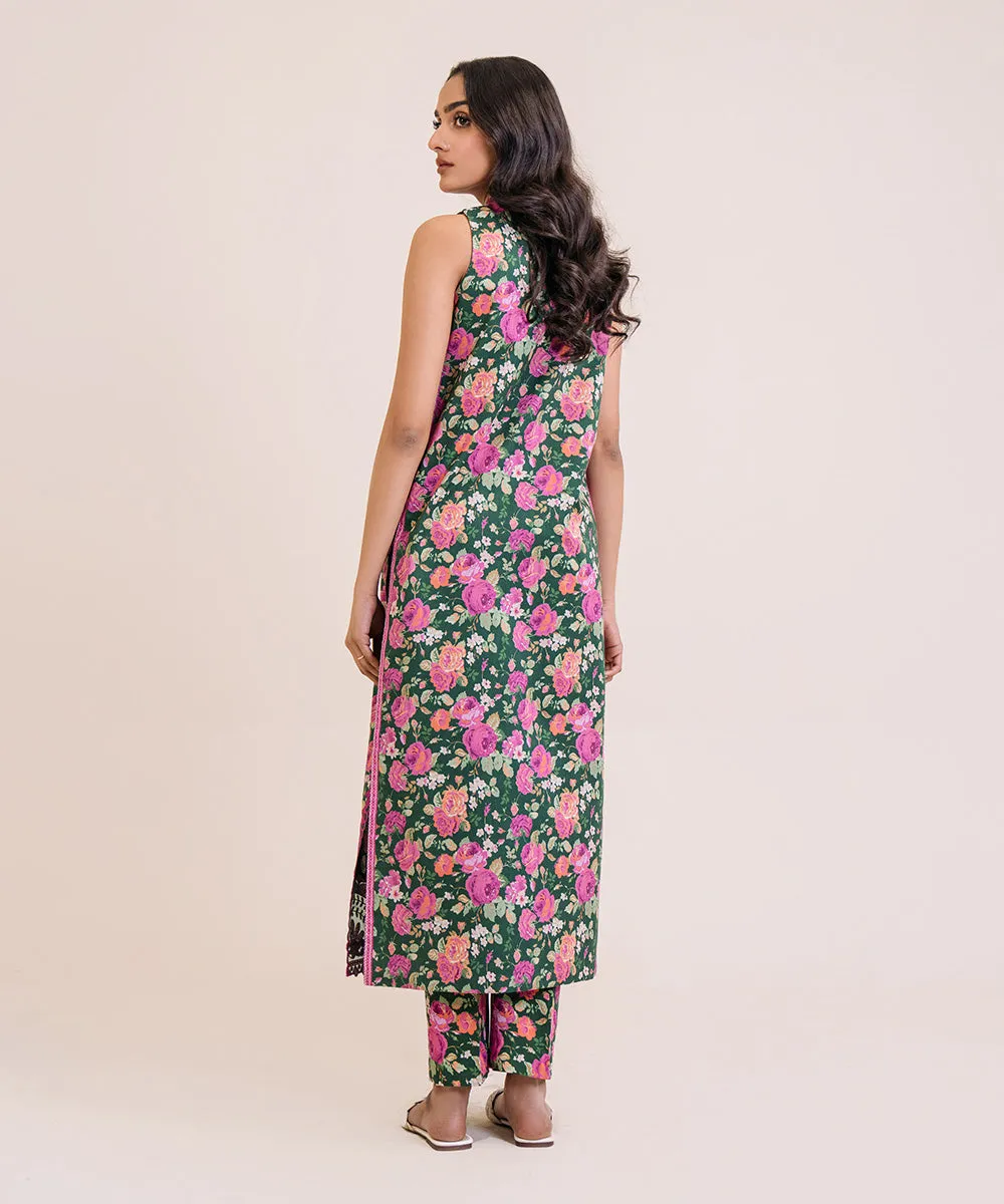 2 Piece - Embroidered Lawn Suit