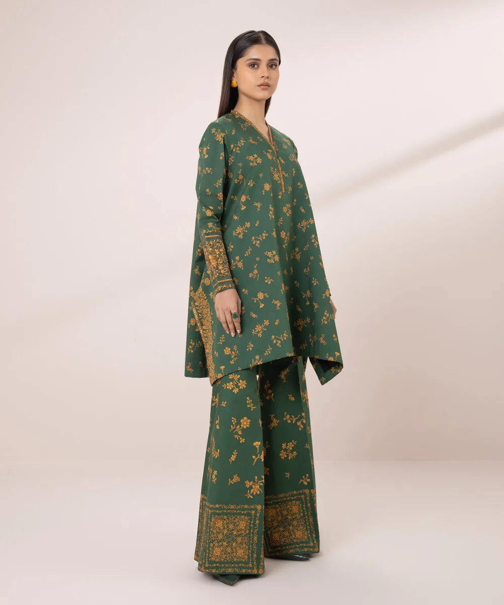 2 Piece - Embroidered Lawn Suit