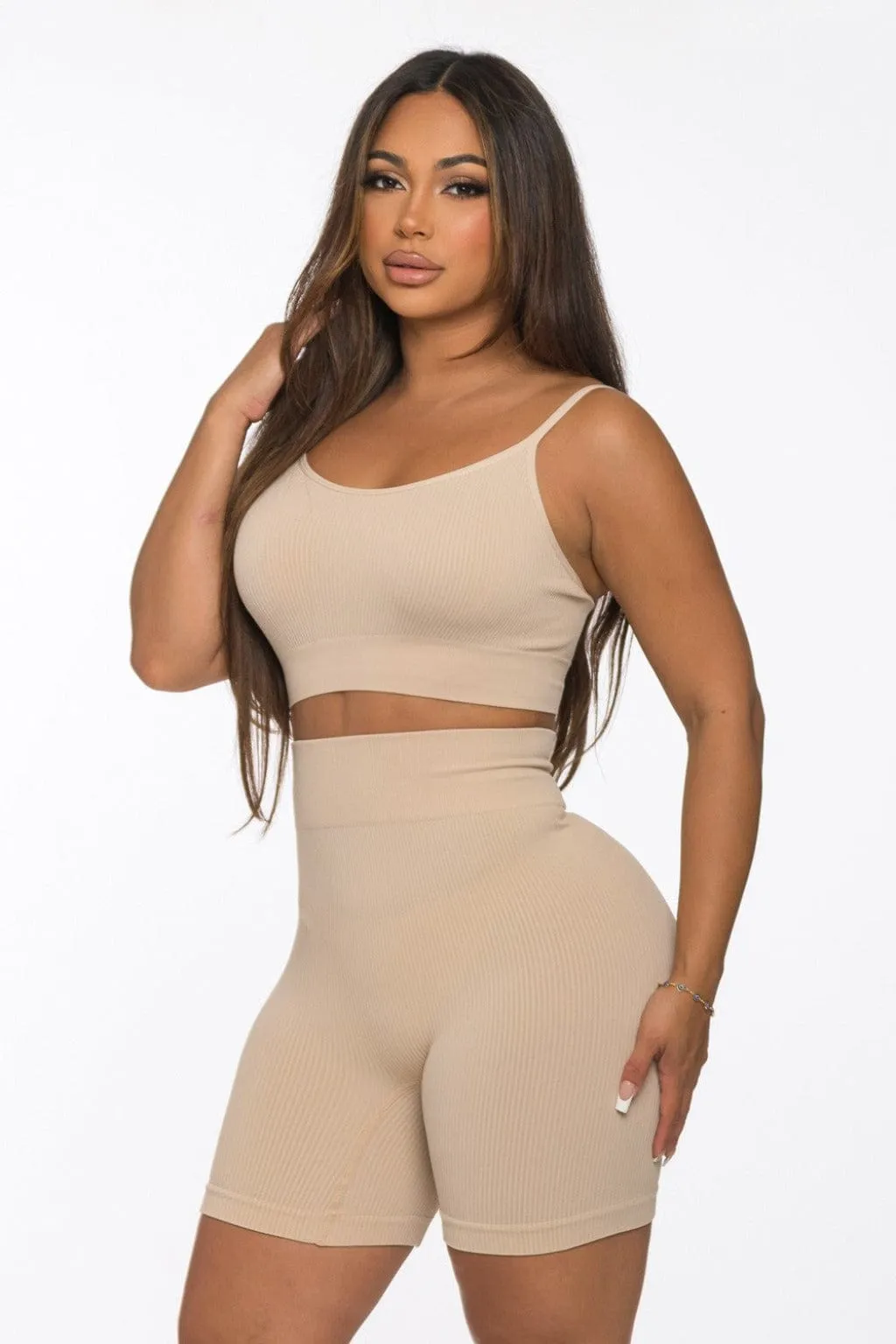 Accelerate Ombre Active Set - Khaki