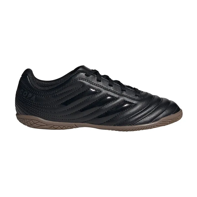 adidas Copa 20.4 IN Football Boots - Youth - Black/Black/Green