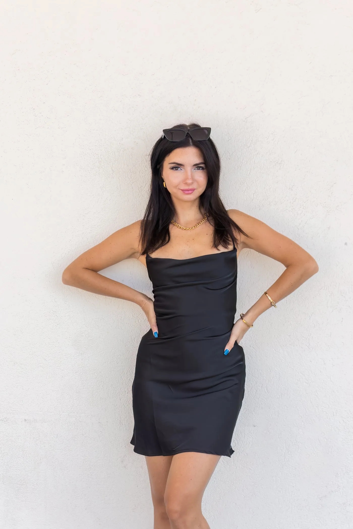 ADRIANA BLACK DRESS