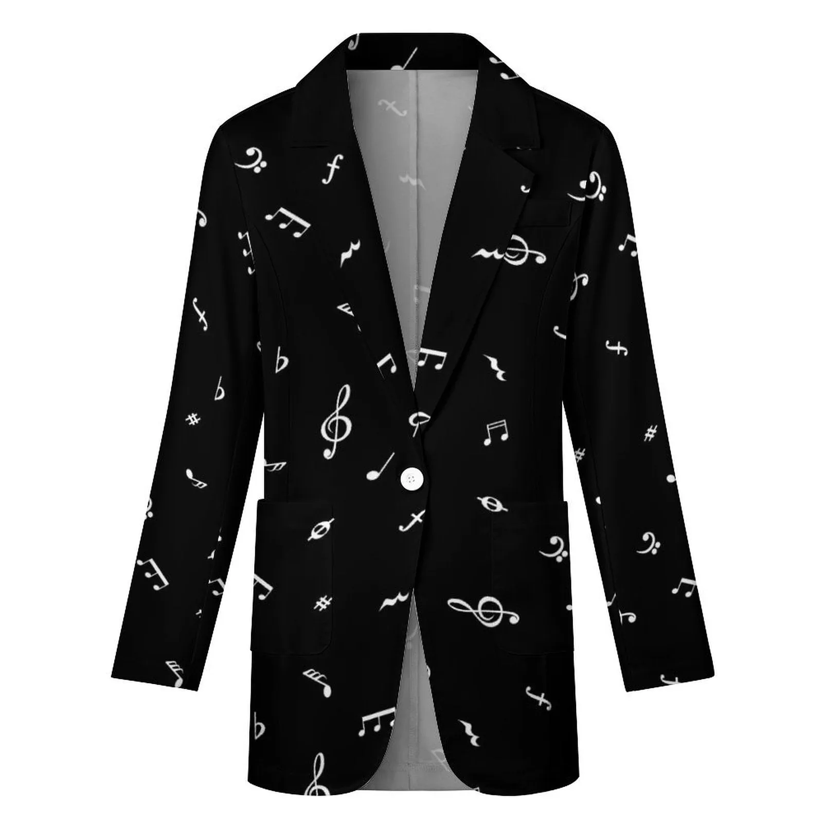 All Over Print Women's Blazer Women's casual suit