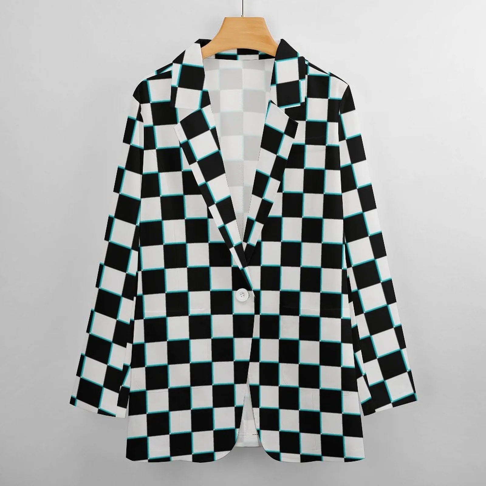 All Over Print Women's Blazer Women's casual suit