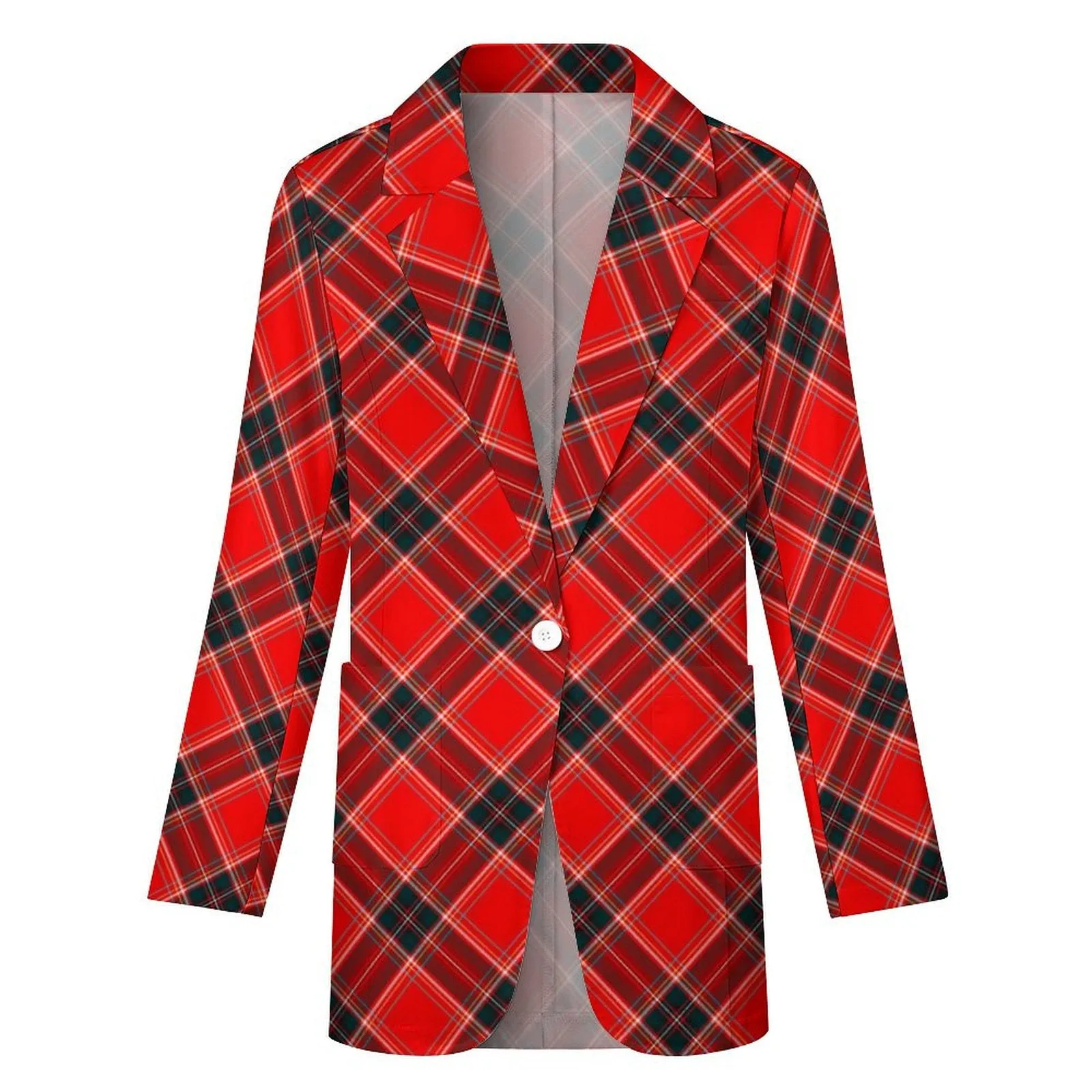 All Over Print Women's Blazer Women's casual suit