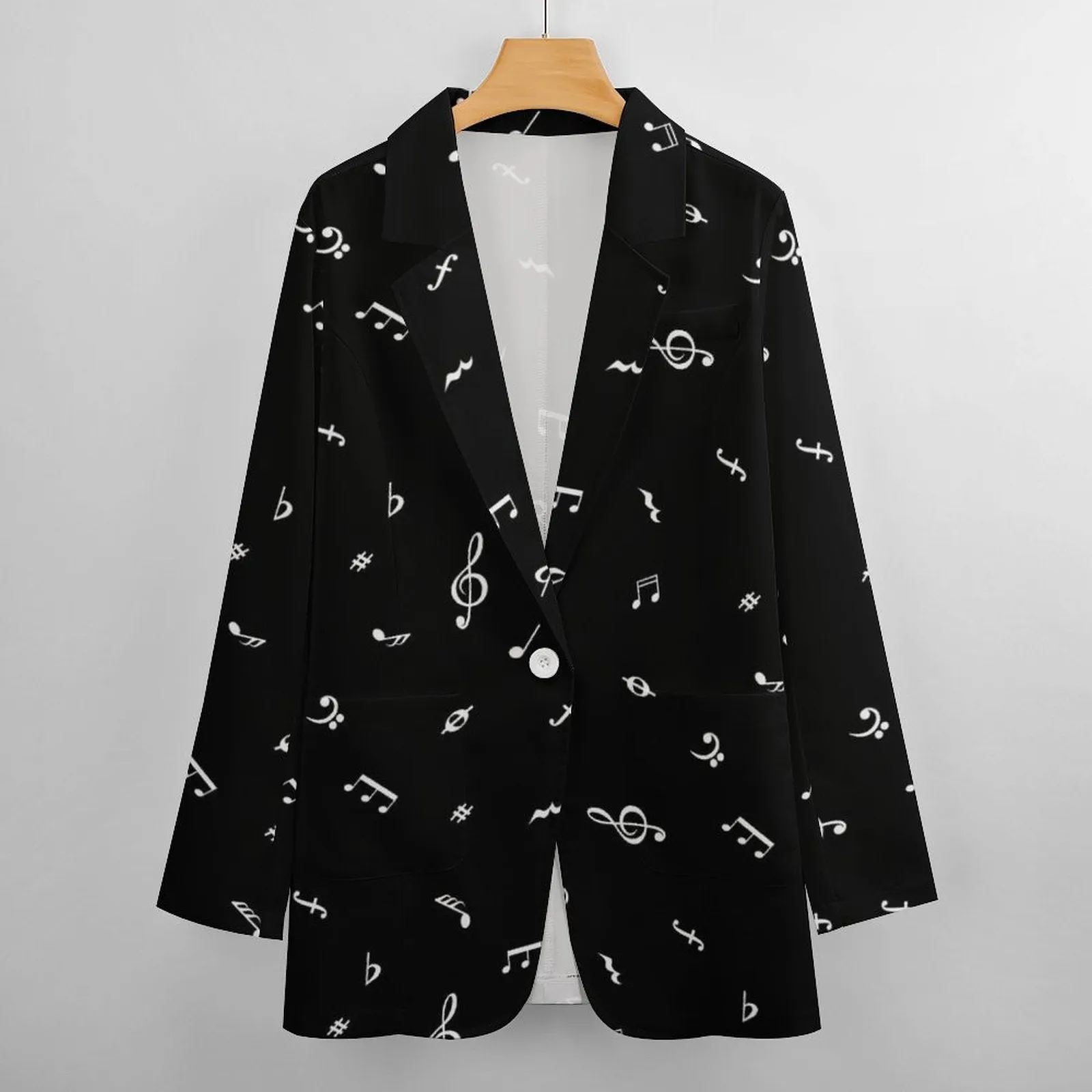 All Over Print Women's Blazer Women's casual suit