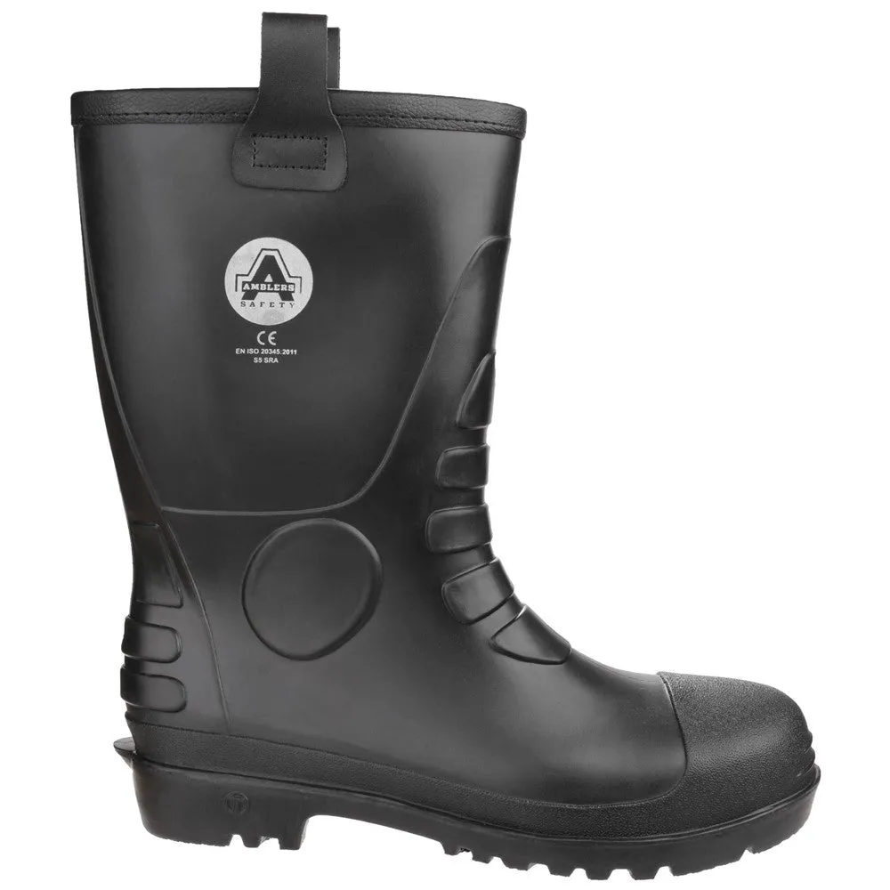 Amblers Safety FS90 Waterproof PVC Pull on Safety Rigger Boot