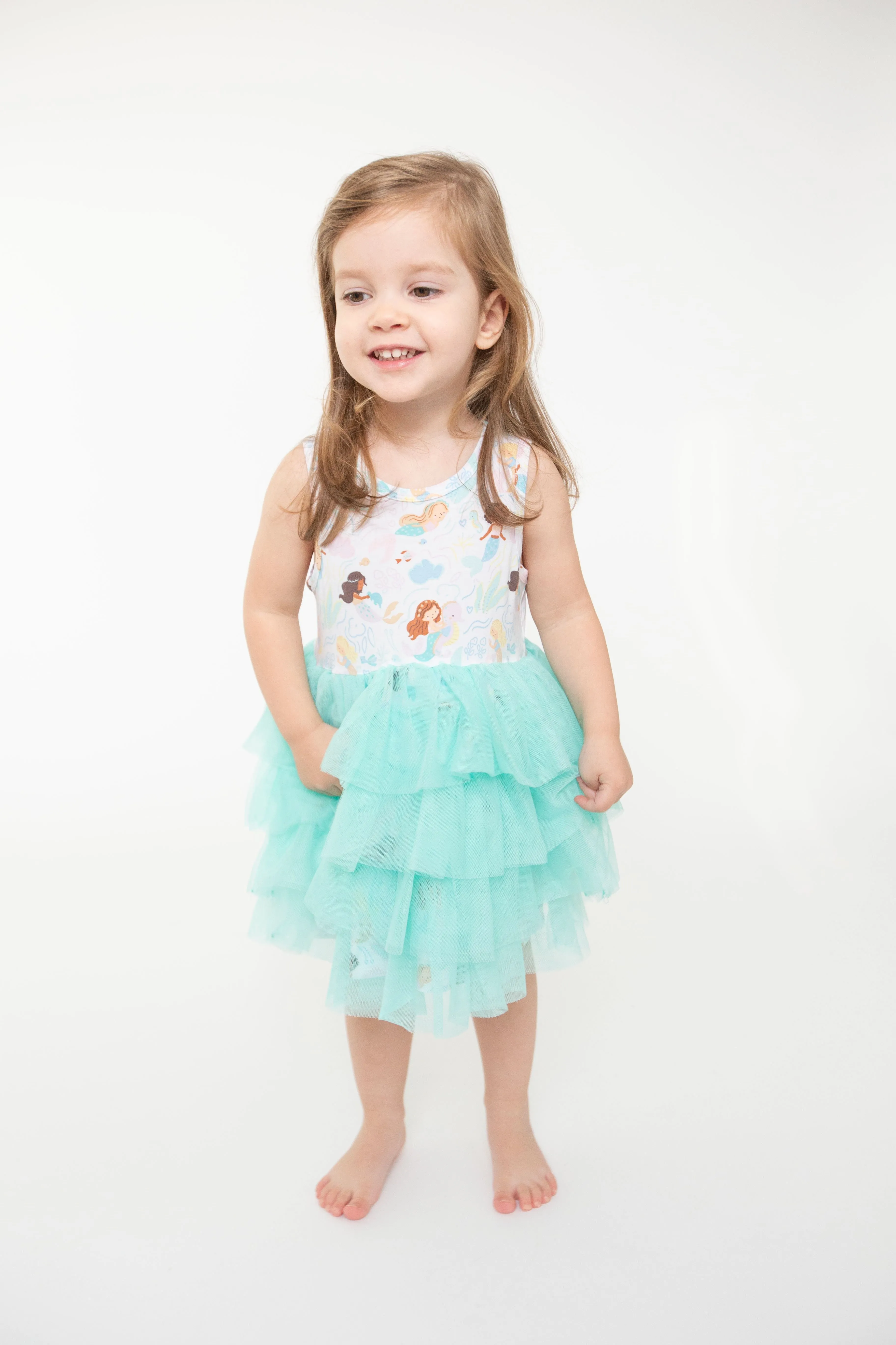 Angel Dear - Magical Mermaids Twirly Tutu Dress