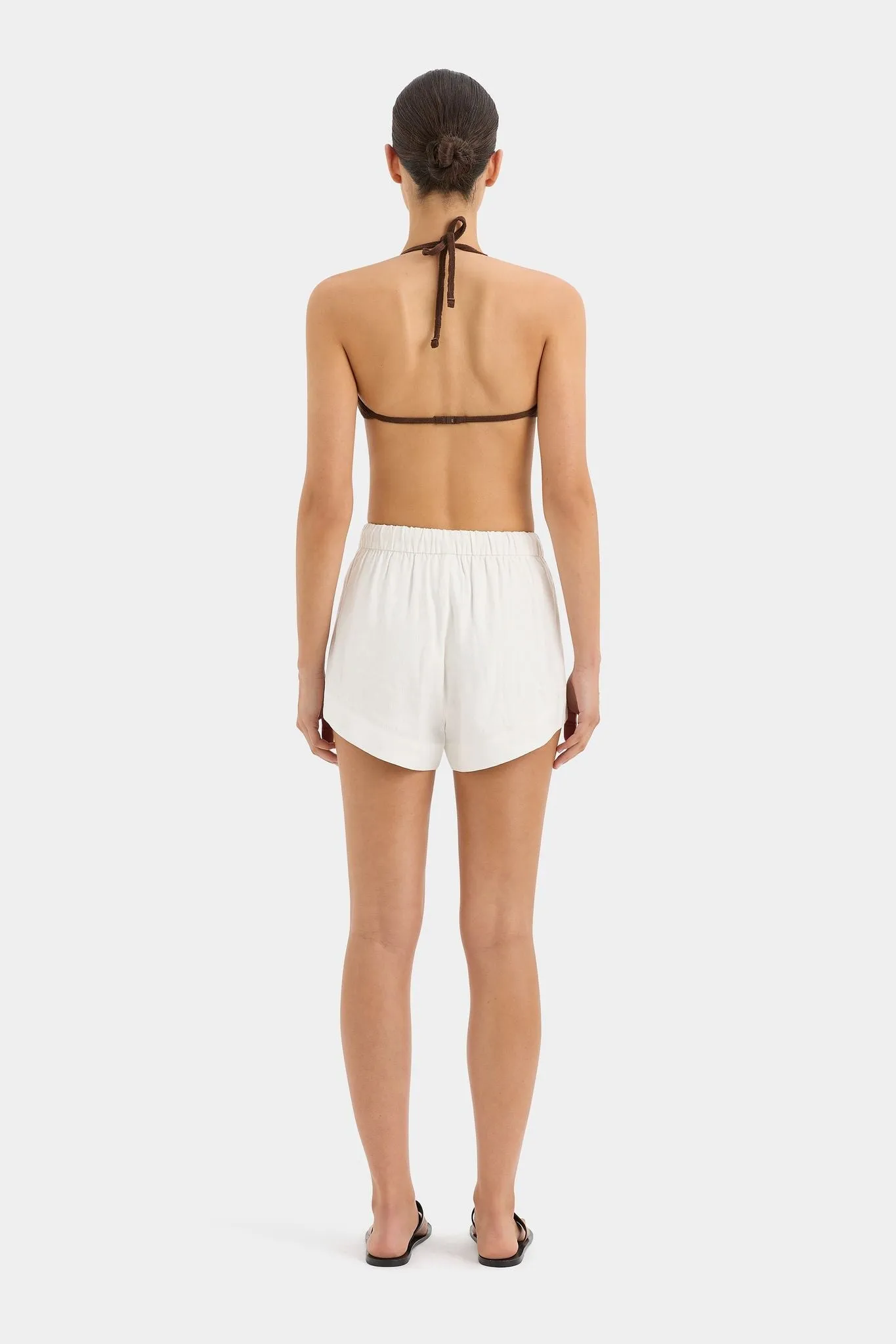 ATACAMA DRAWSTRING SHORT-NATURAL