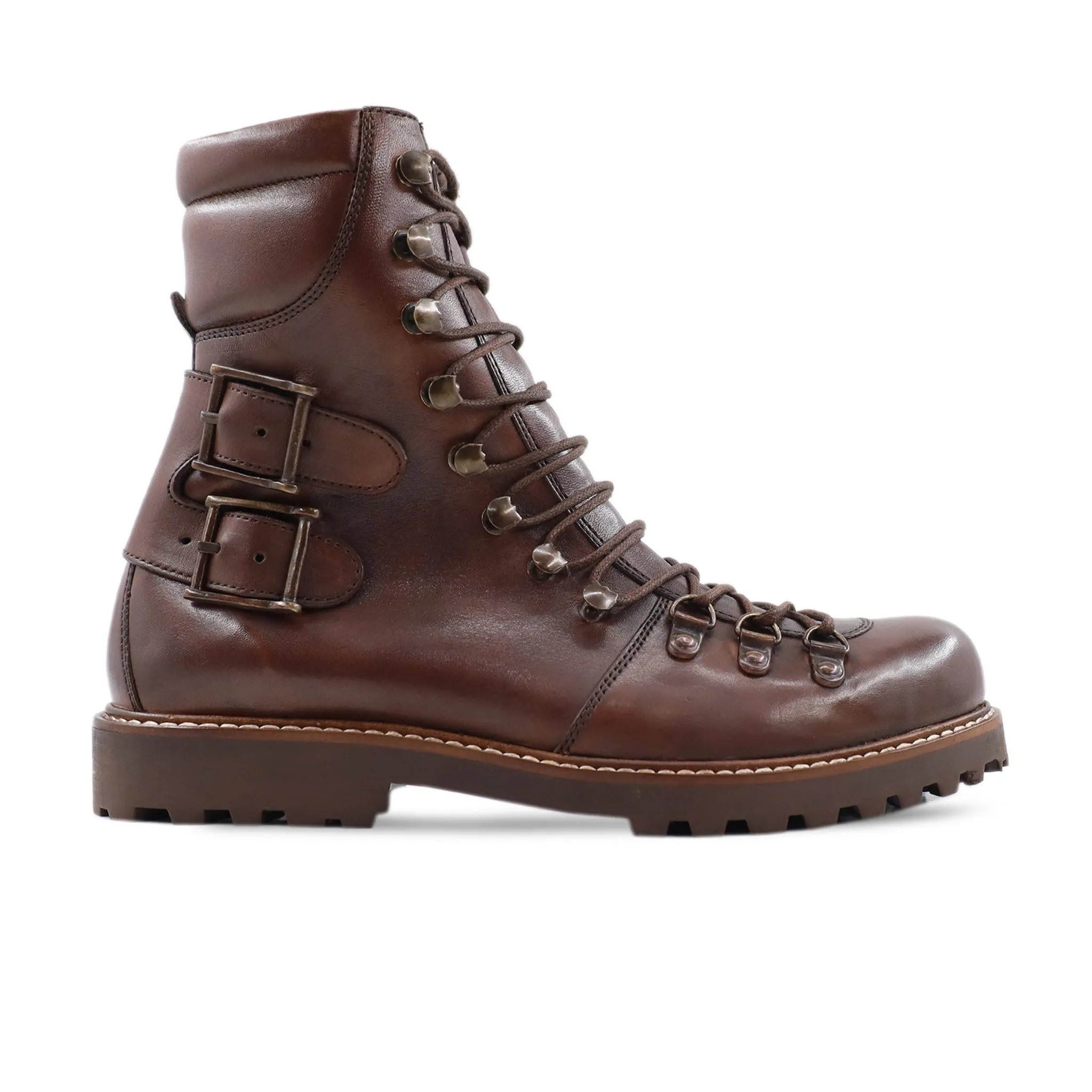 Benjiro - Men's Dark Brown Calf Leather Boot