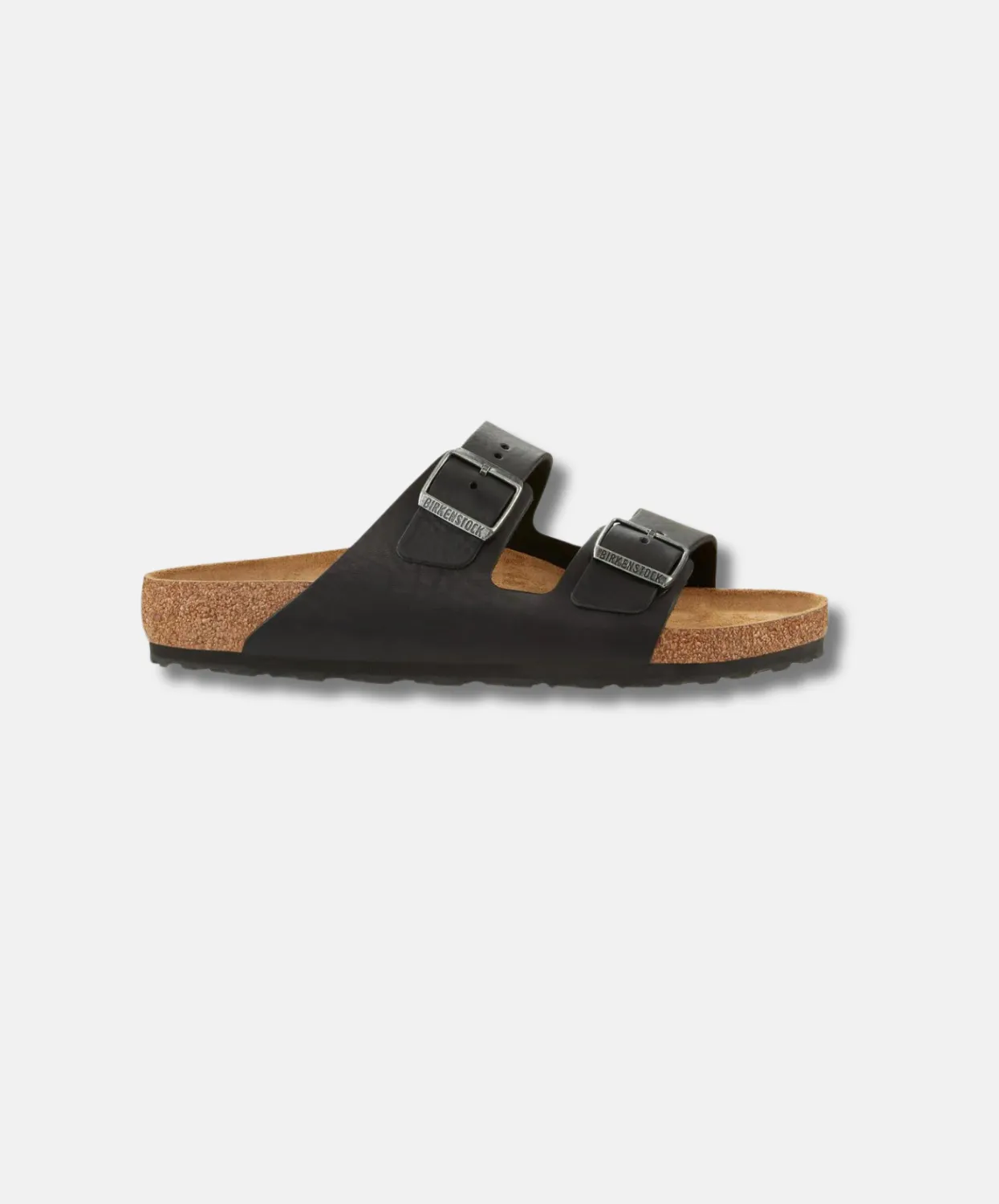 Birkenstock Arizona Vintage Leather Wood Black Sandals