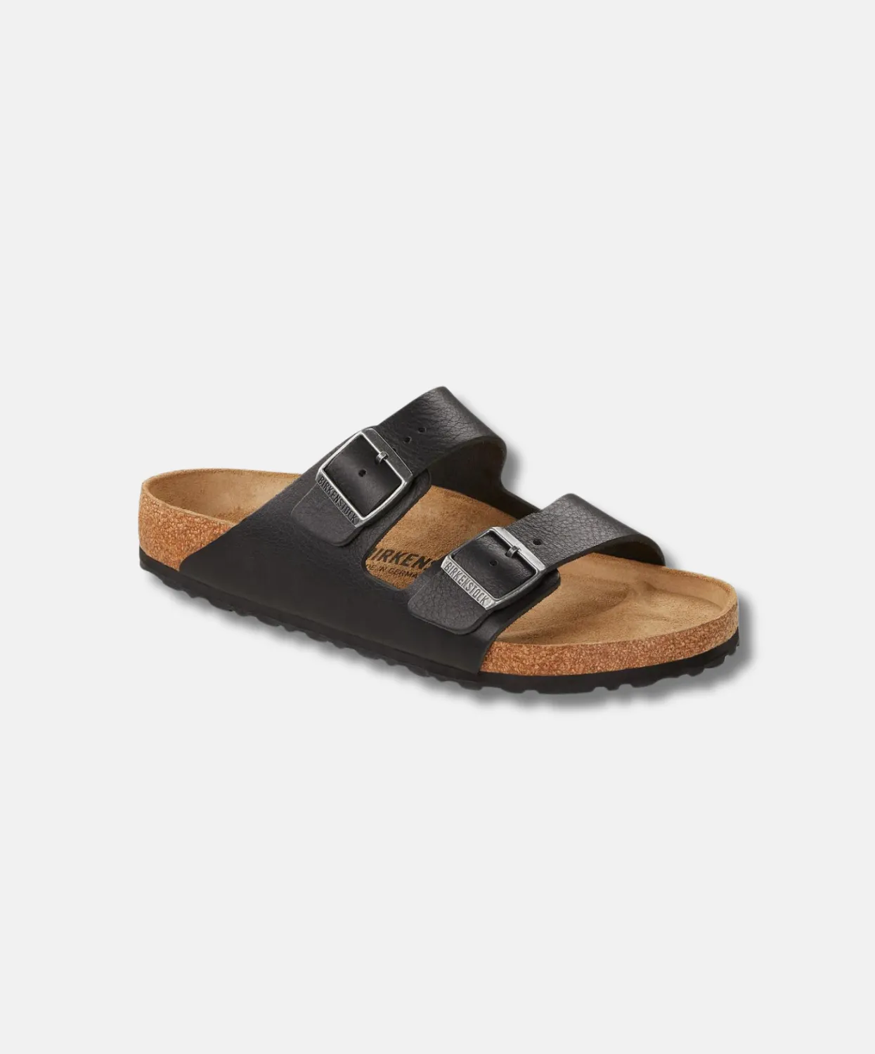 Birkenstock Arizona Vintage Leather Wood Black Sandals