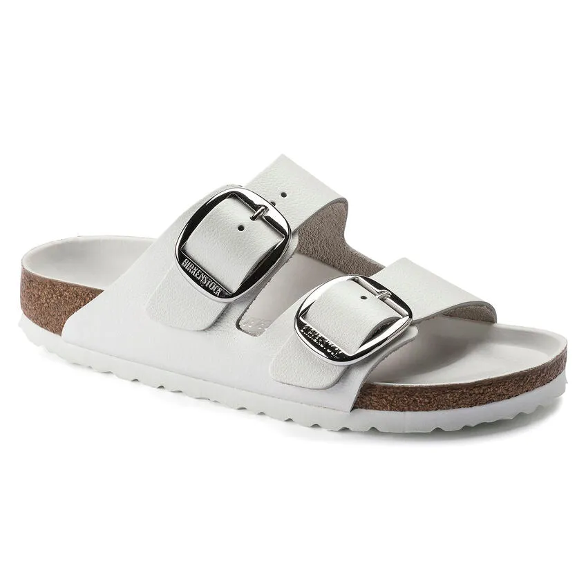 Birkenstock Women's Arizona Big Buckle - White Leather