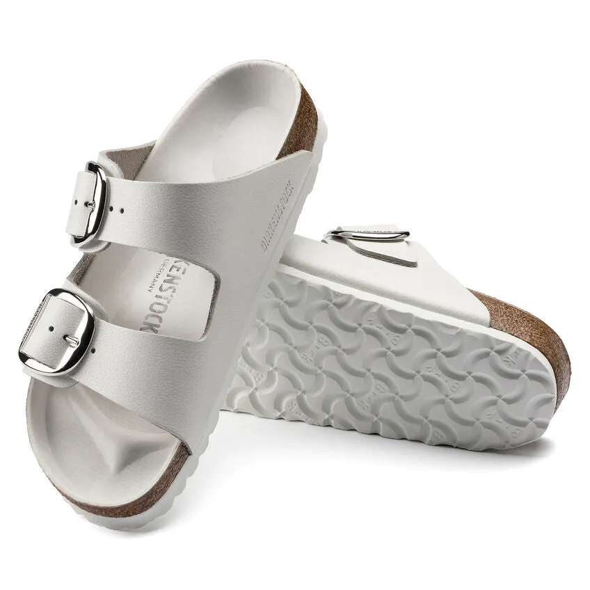 Birkenstock Women's Arizona Big Buckle - White Leather