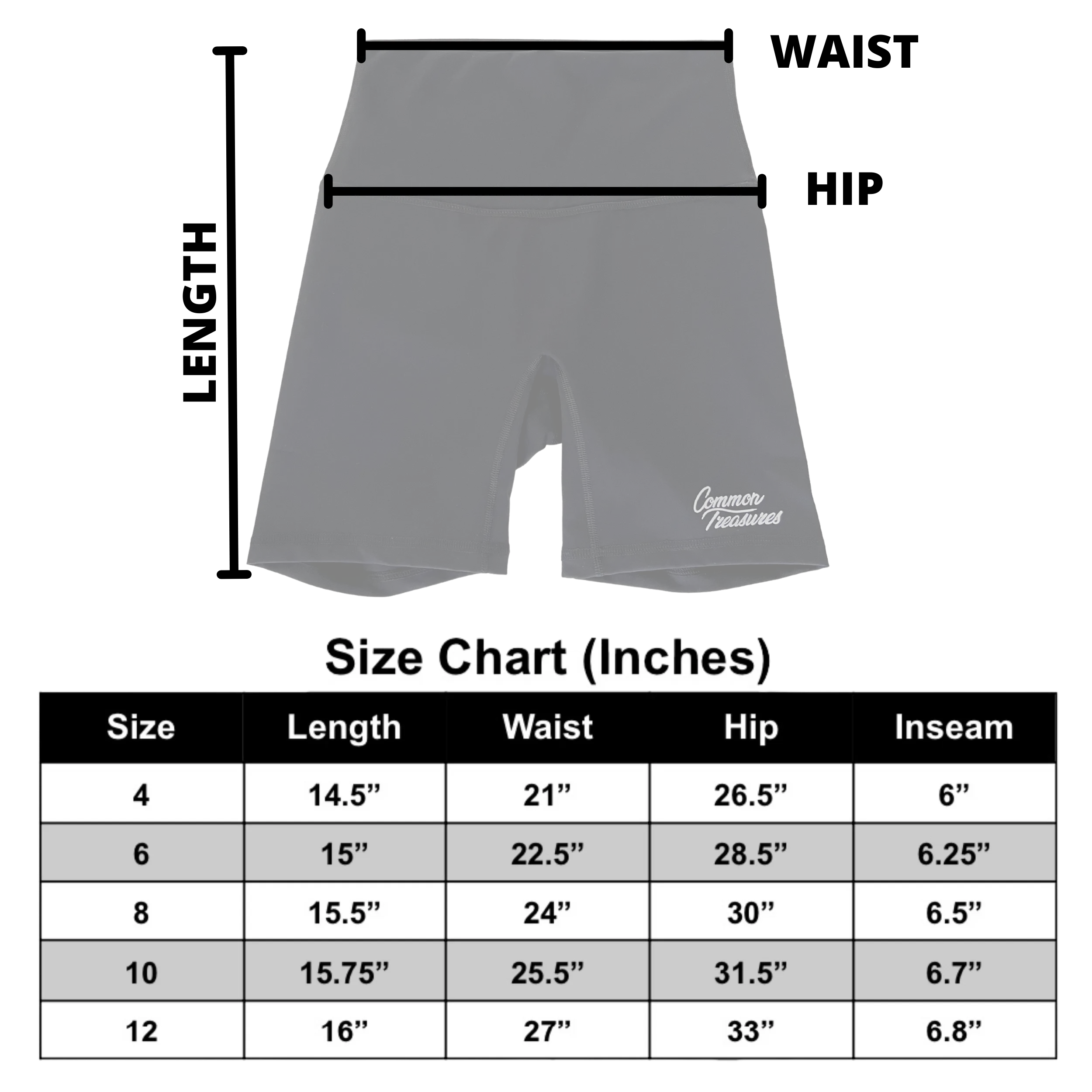 Black - Biker Shorts