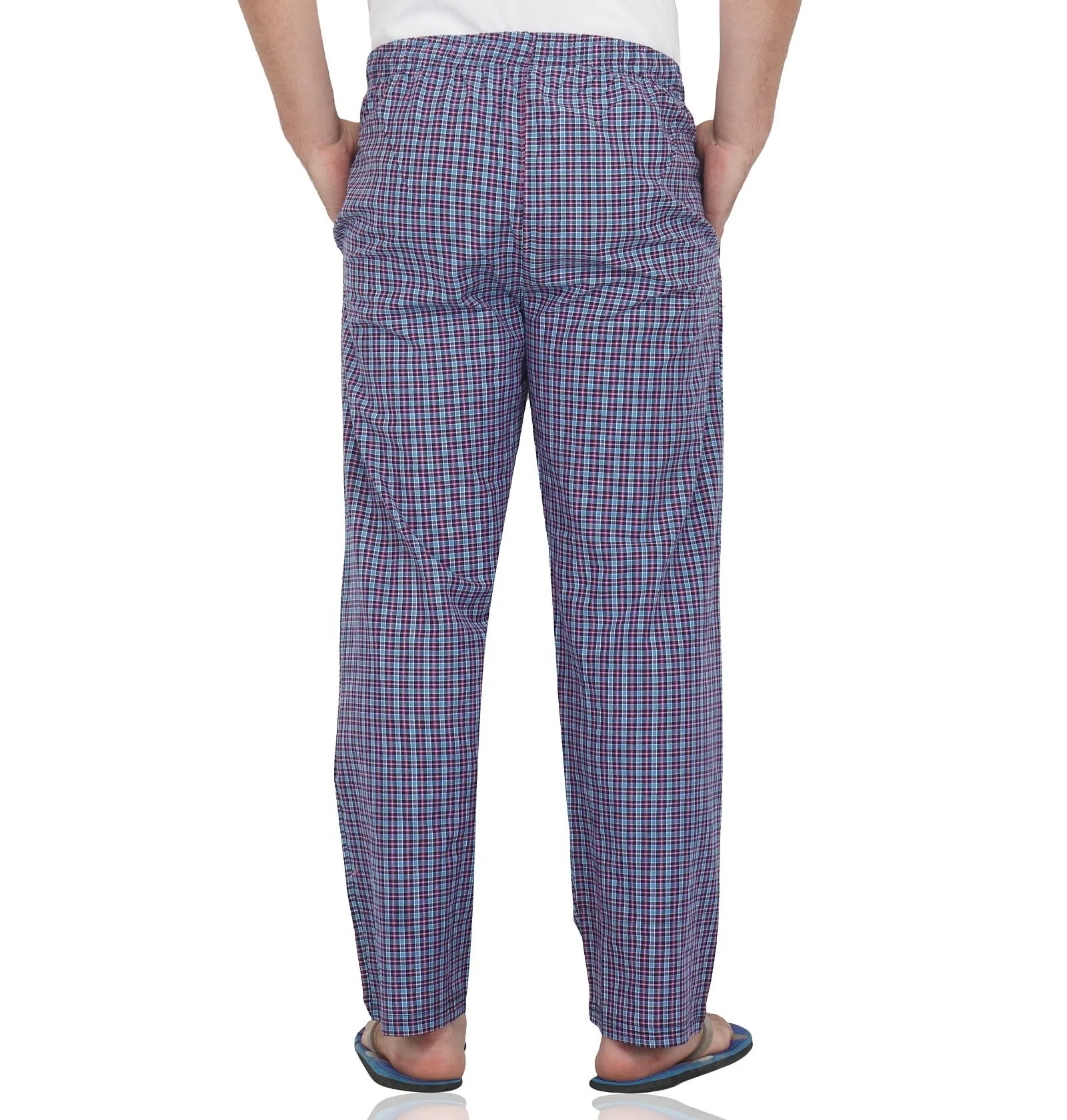 Blue & Pink Check Pyjama