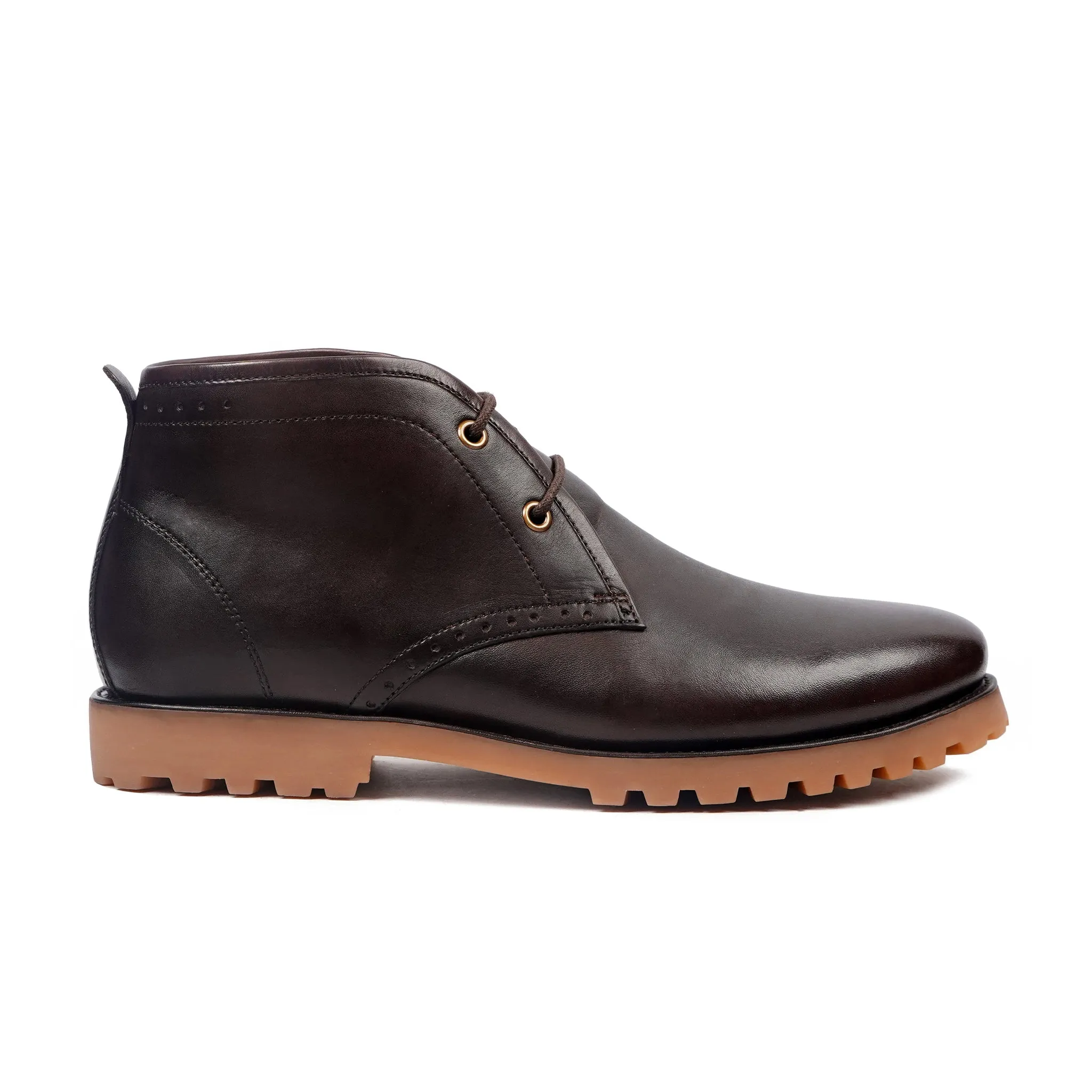 Camden - Men's Dark Brown Calf Leather Chukka Boot