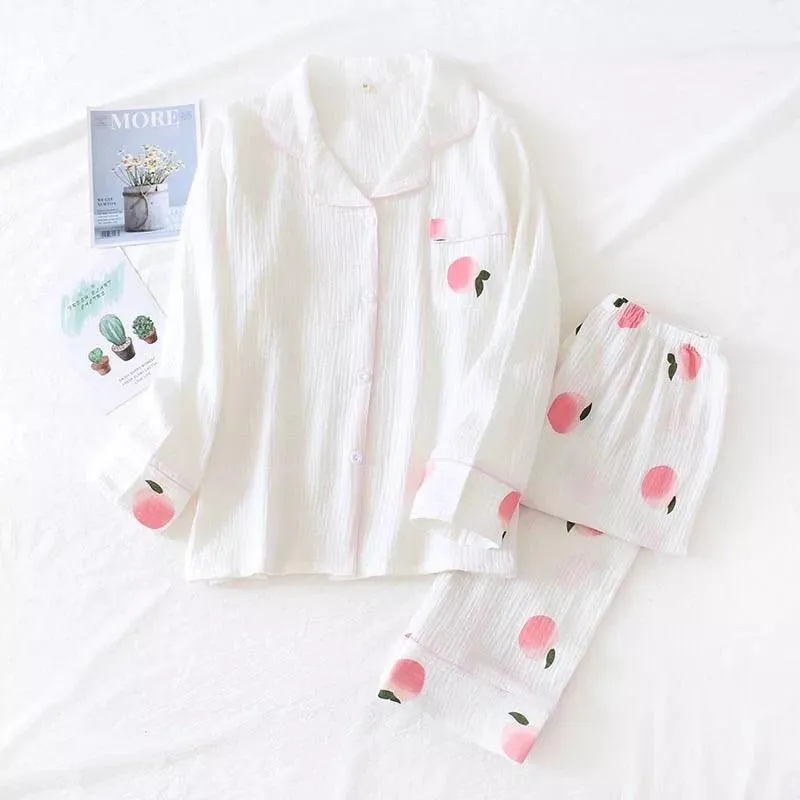 Cherry Cotton Nightset