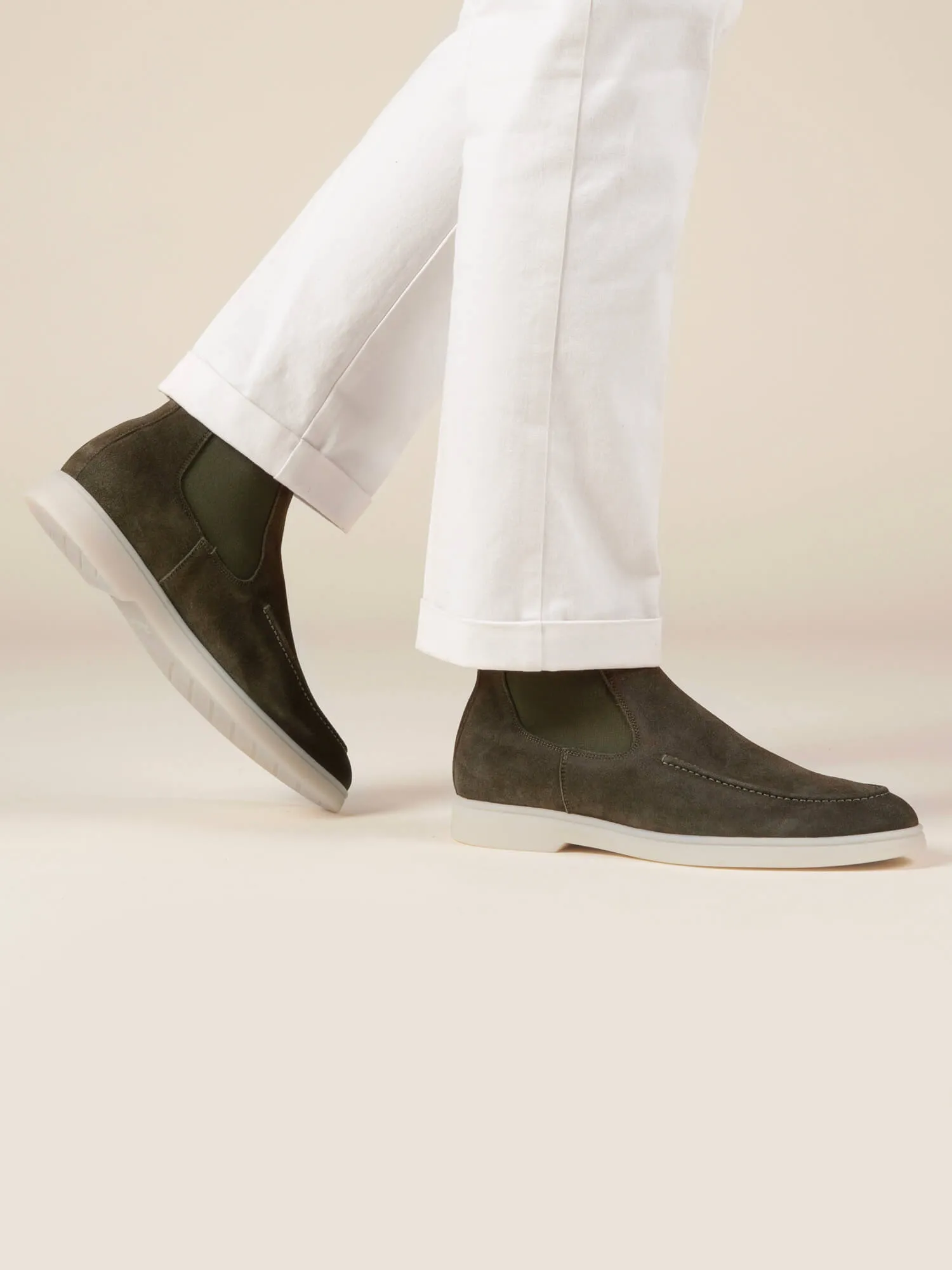 City Chelsea Boots Olive