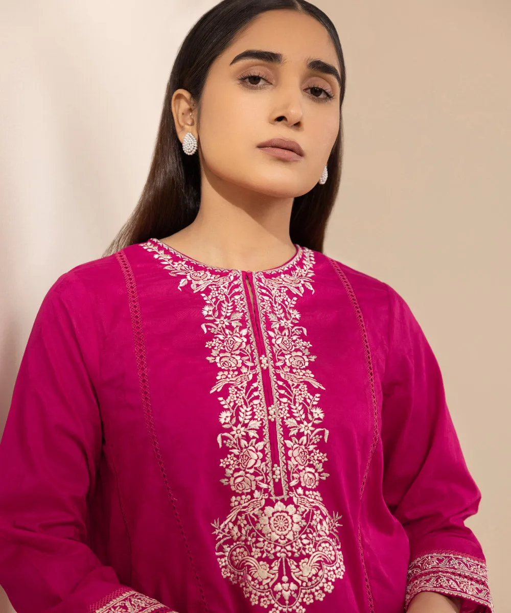 Embroidered Jacquard Shirt