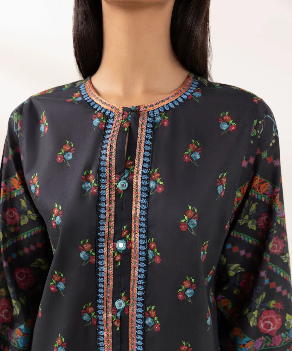 Embroidered Lawn Shirt