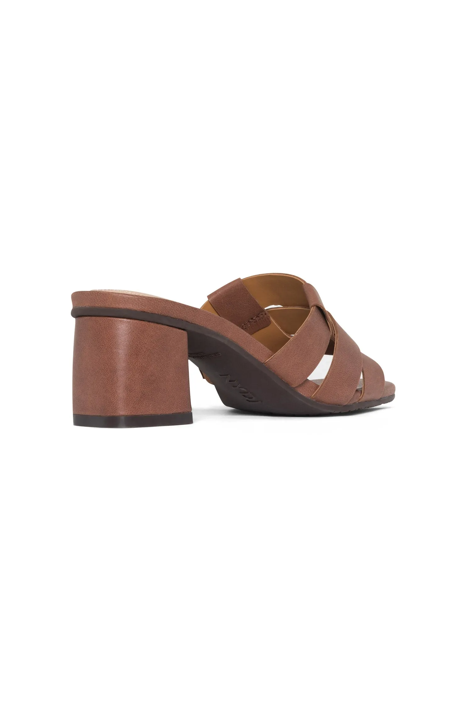 Gloriana Mule Sandals - Cognac