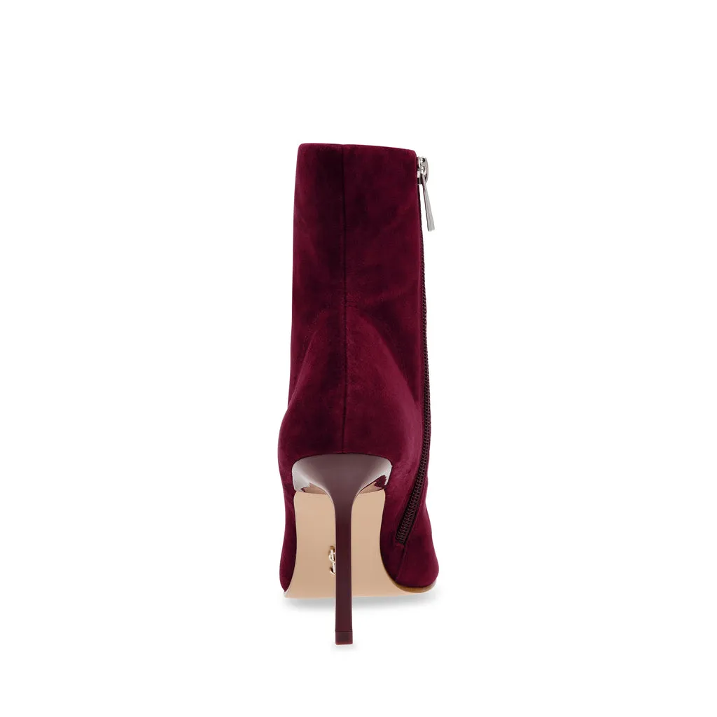 Iyanna Bootie CRANBERRY