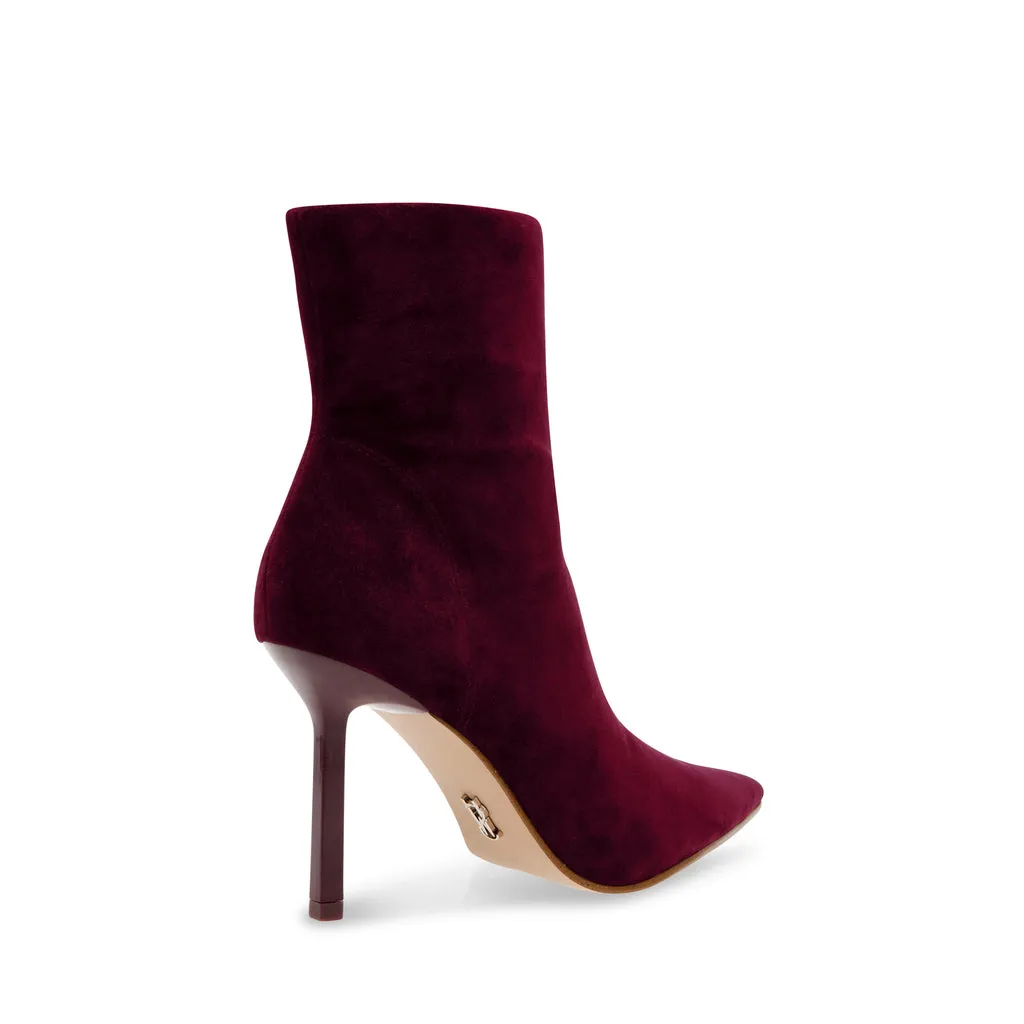 Iyanna Bootie CRANBERRY