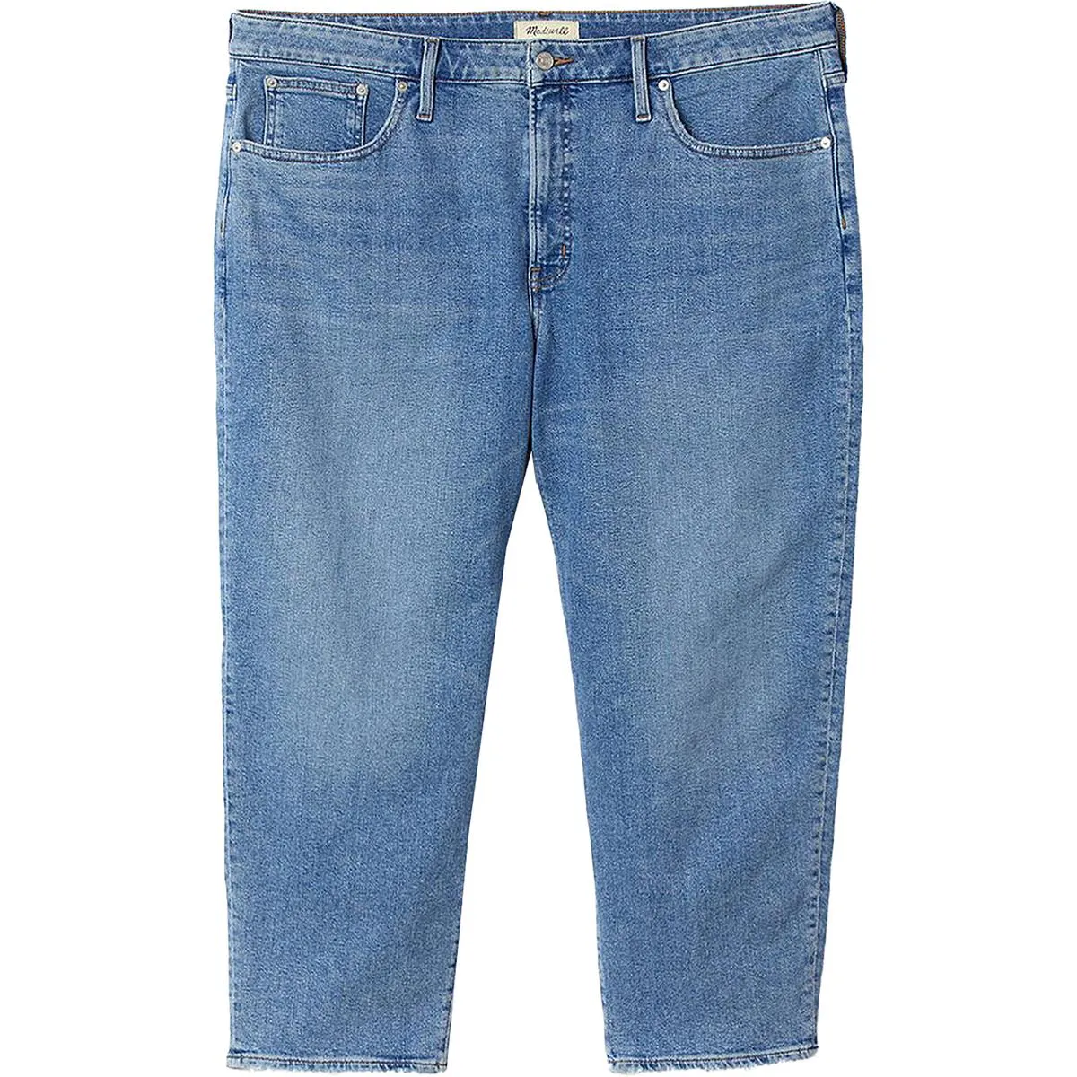 Madewell Womens Plus Vintage Straight Cropped Jeans