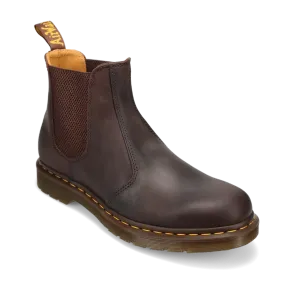 Men's 2976 Yellow Stitch Dark Brown Crazy Horse