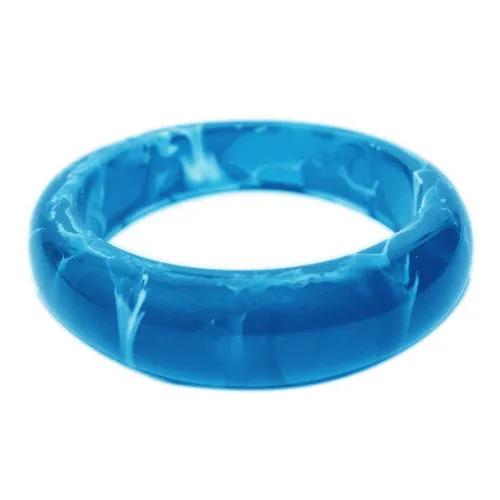 Mykonos Resin Bangle- Polished finish