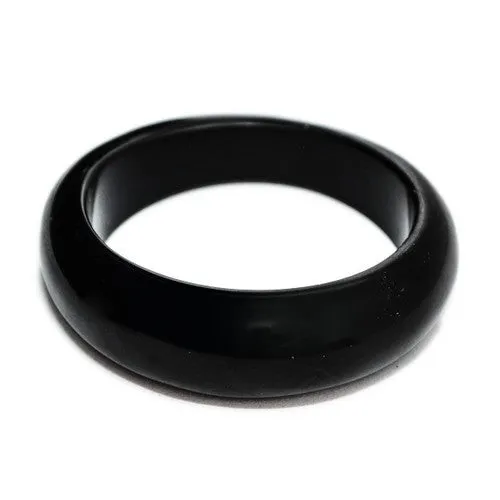 Mykonos Resin Bangle- Polished finish