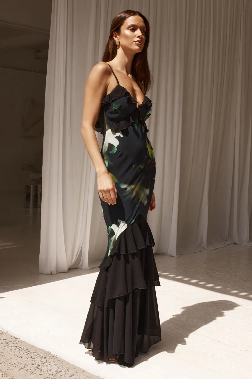 Namara Maxi Dress - Lily Print