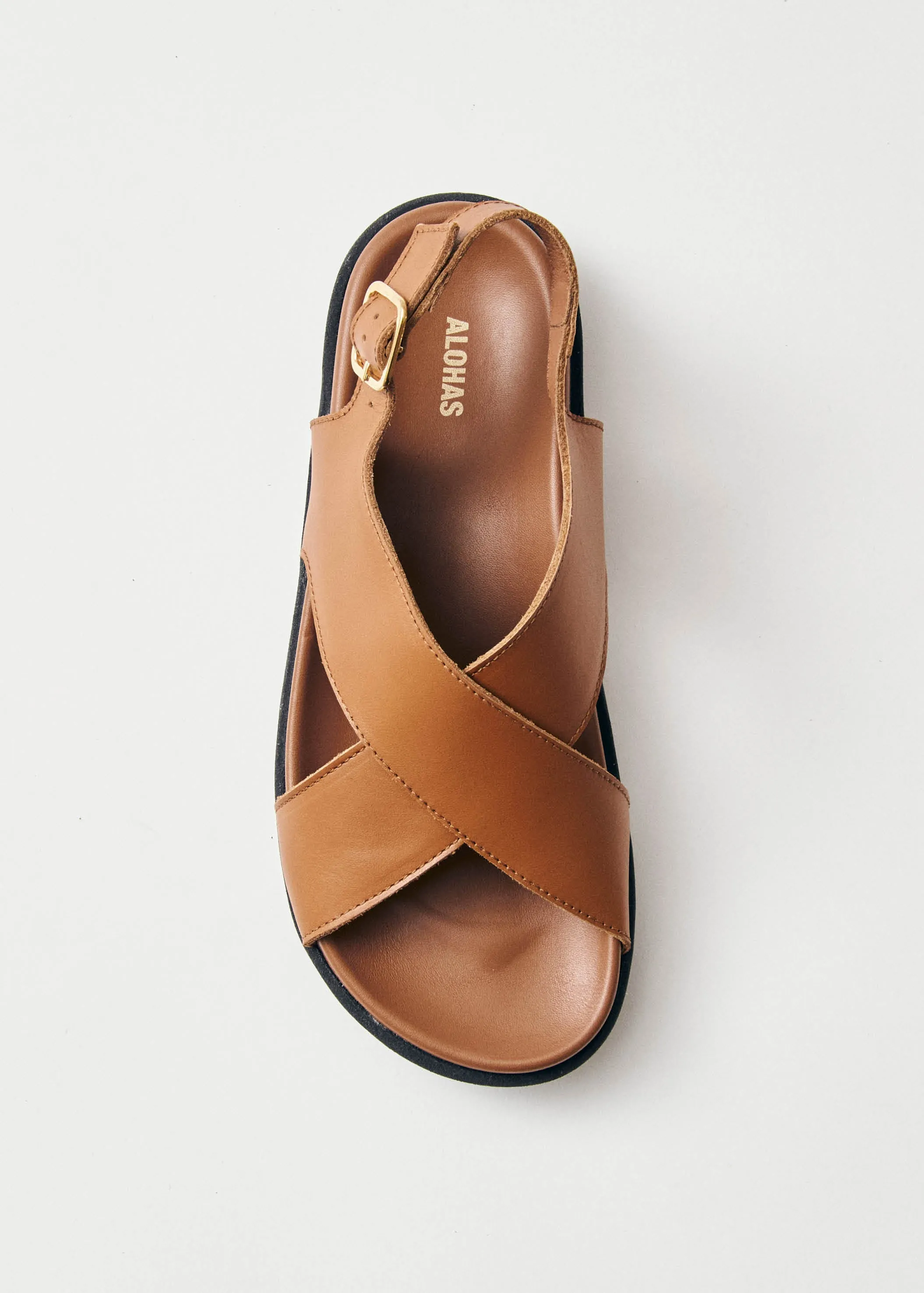 Nico Tan Leather Sandals