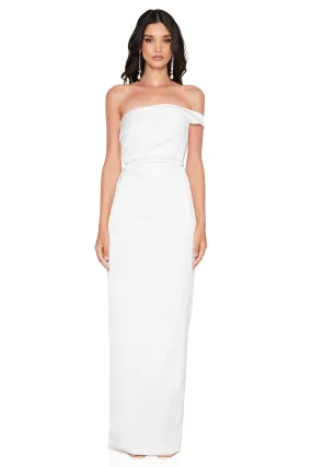 Nookie Pallisade Gown - White