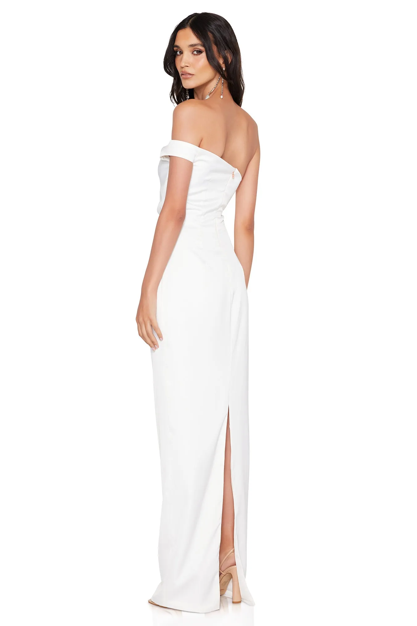 Nookie Pallisade Gown - White