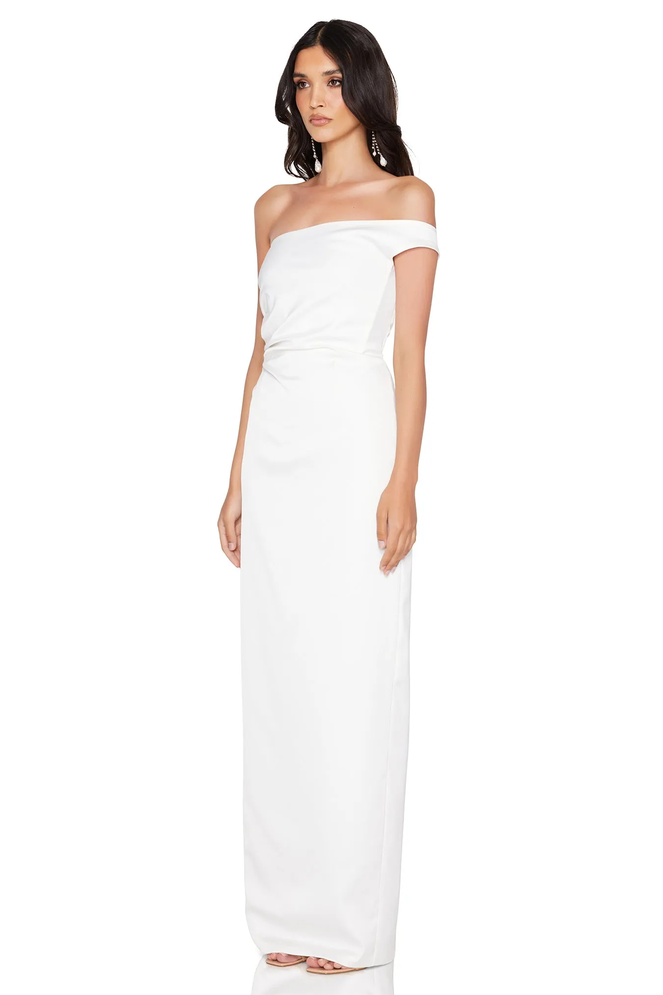 Nookie Pallisade Gown - White