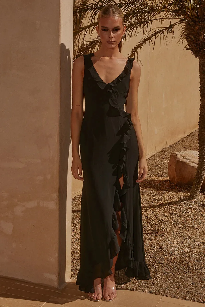 Savannah Maxi Dress - Black