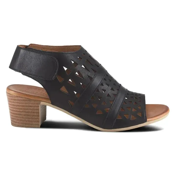 Spring Step Dorotha Sandals - Black