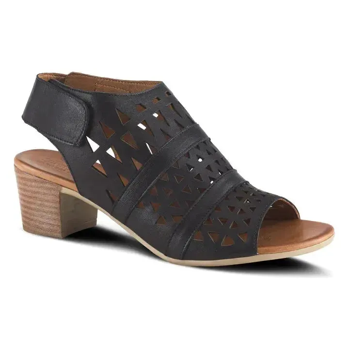 Spring Step Dorotha Sandals - Black