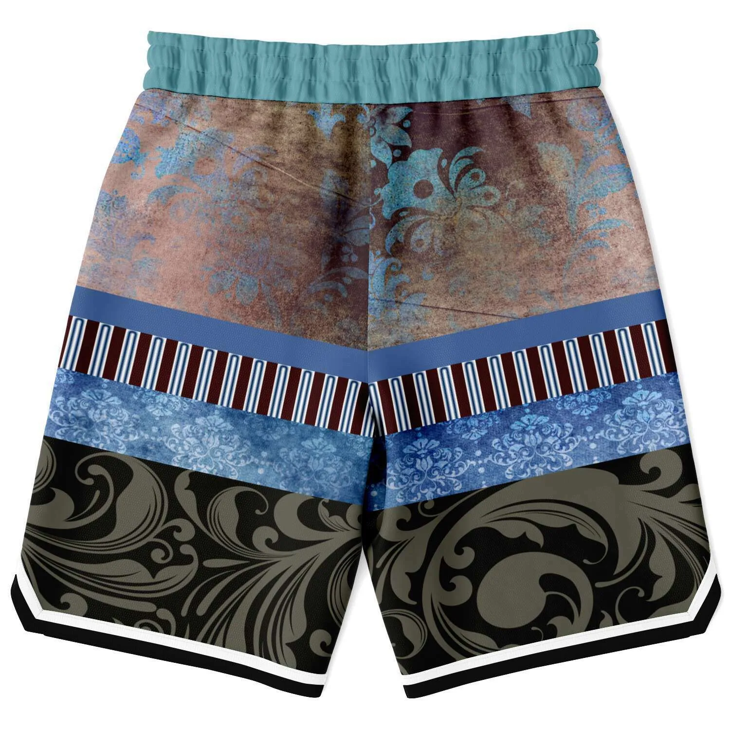 Steampunk Warrior Unisex Basketball Shorts